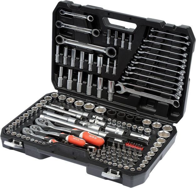 YATO Pro set de scule 1/4&Prime;/3/8&Prime;/1/2&Prime; 150 el., 38811YT 38811YT