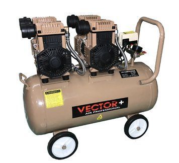 Compresor de aer Vector+ (1600Wx2) 70L 1600Wx2