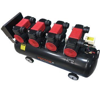 Compresor de aer (1520Wx4) Vector+ 120L 1520Wx4