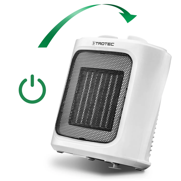 &Icirc;ncălzitor ceramic cu ventilator TROTEC TFC16E TFC16E