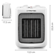 &Icirc;ncălzitor ceramic cu ventilator TROTEC TFC16E nr. 1
