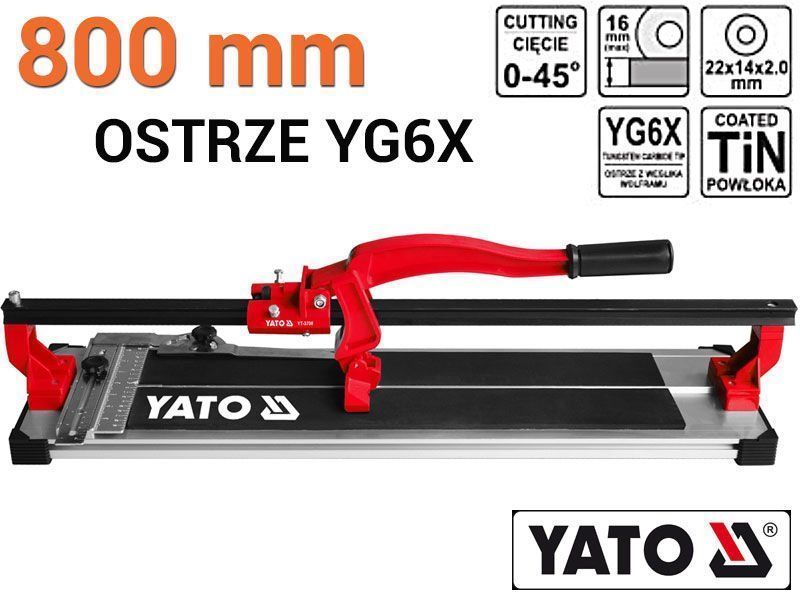 Плиткорез 800mm YATO 3708YT 3708YT