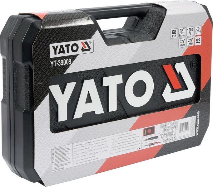 YATO Pro набор инструментов 68 шт., 39009YT 39009YT
