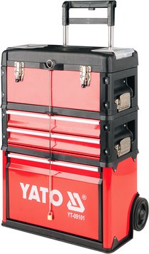 Шкаф для инструментов 3 отсека YATO (09101YT) ID999MARKET_6015854 фото