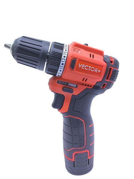 Аккумуляторный шуруповёрт VECTOR+ VEB2012 VEB2012