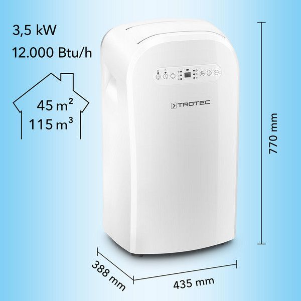 Кондиционер локальный TROTEC PAC 3500  12.000 BTU PAC3500 фото